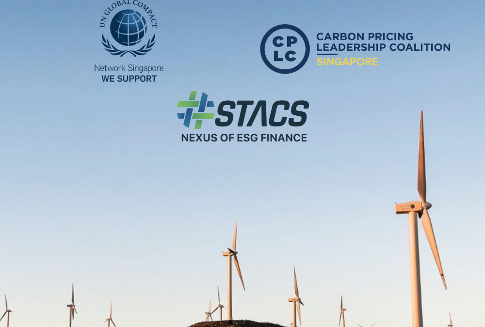 STACS partners with Global Compact Network Singapore (GCNS) and its decarbonisation arm, Carbon Pricing Leadership Coalition (CPLC) Singapore