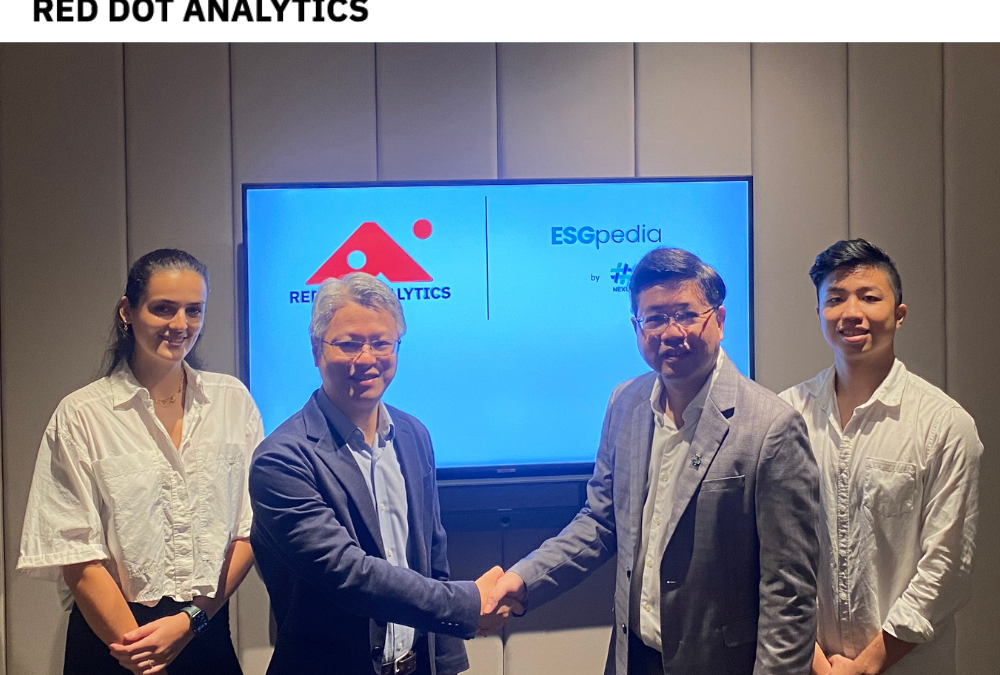 Singapore’s data centre industry to be digitally transformed towards decarbonisation by homegrown techs Red Dot Analytics and STACS ESGpedia
