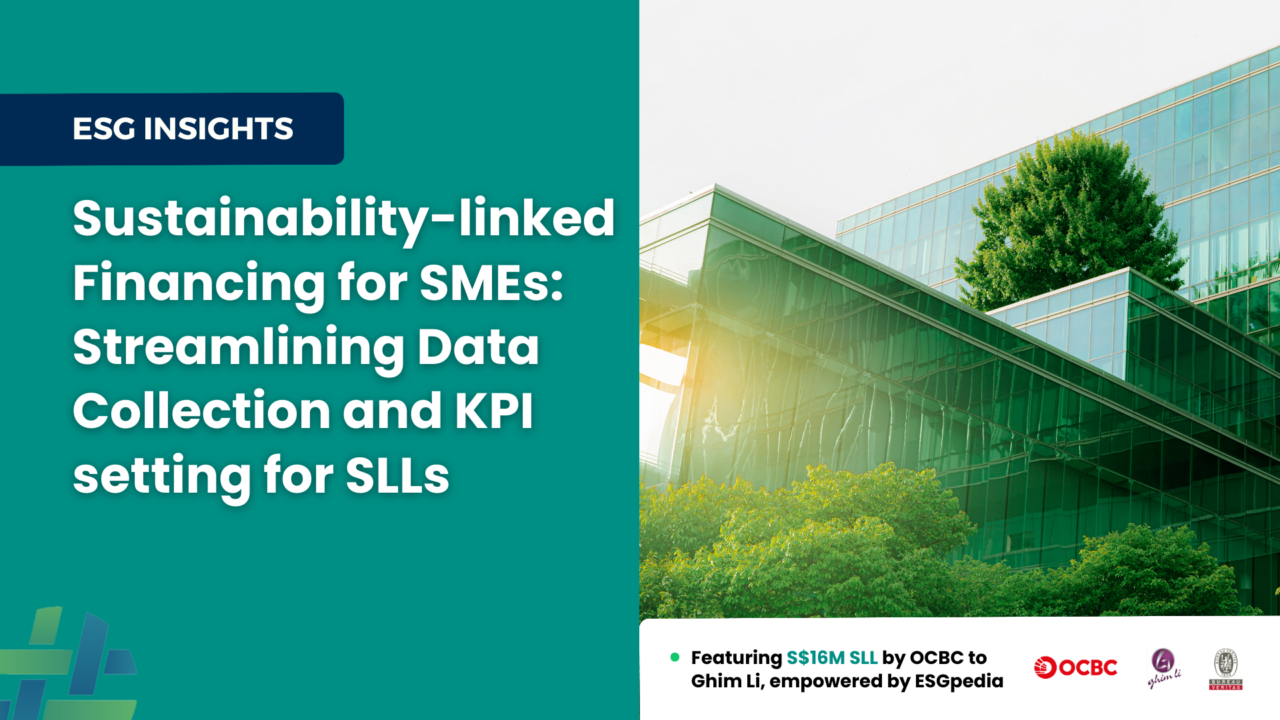 Sustainability Linked Loans For SMEs: Streamling KPI Setting - STACS ...