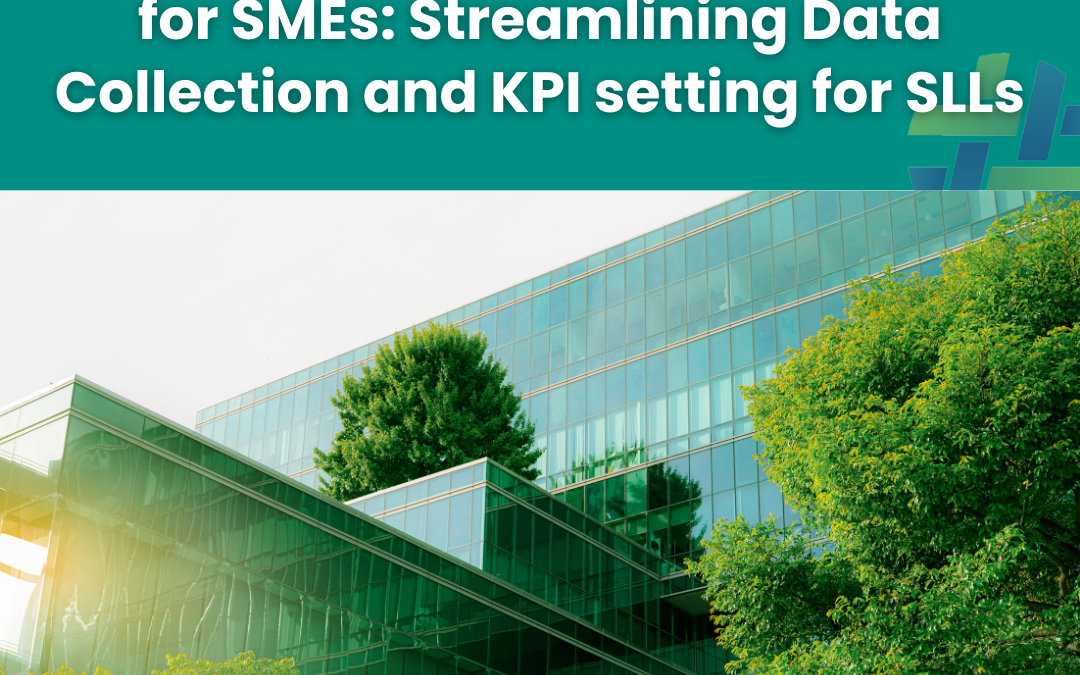 Sustainability Linked Loans for SMEs: Streamling KPI setting